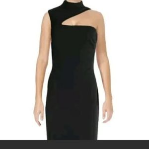Ralph Lauren One Shoulder Cut Out dress